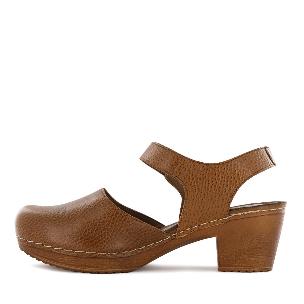 ZUECO ECCO CUERO MUJER MIKA08 TOFFEE - 4