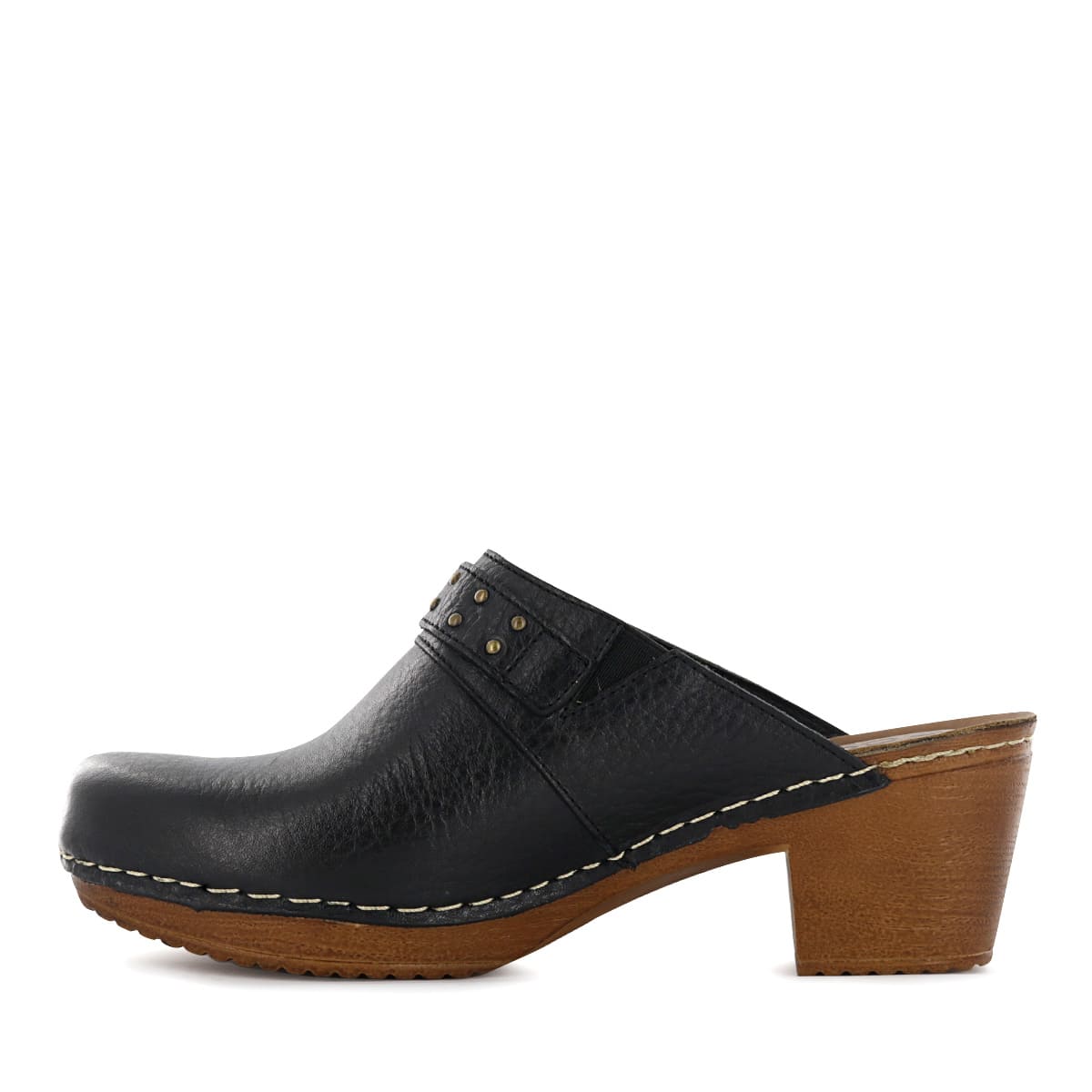 ZUECO ECCO CUERO MUJER MIKA18 NEGRO - 4