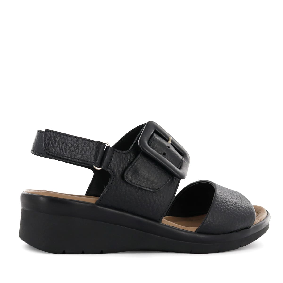 SANDALIA ECCO CUERO MUJER JEANETTE20 NEGRO - 3