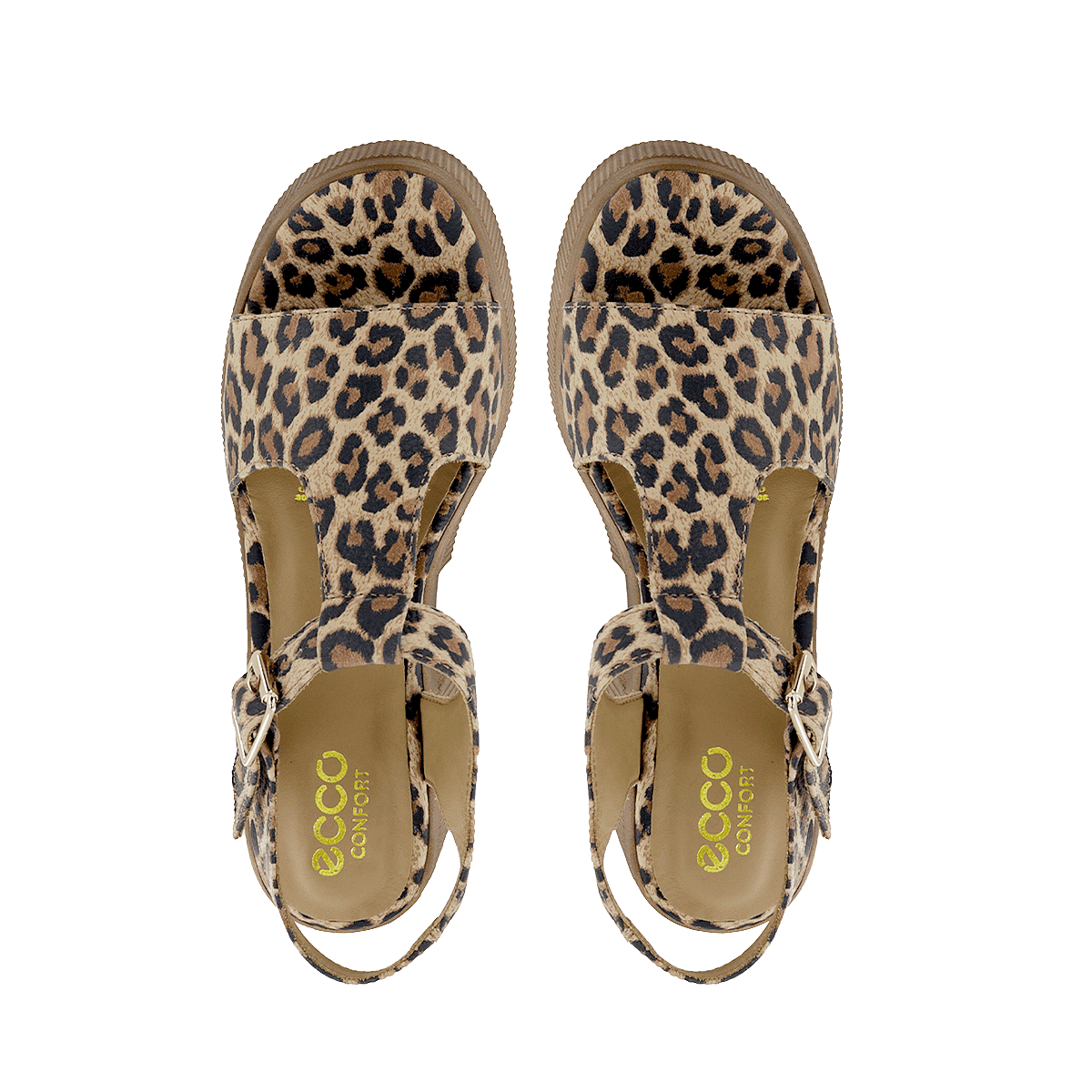 SANDALIA ECCO CUERO FOLIA MUJER KANTA02 ANIMAL PRINT - 5