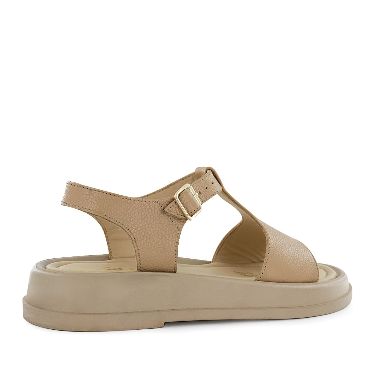 SANDALIA ECCO CUERO MUJER BETH01 MOCA LATTE - 3