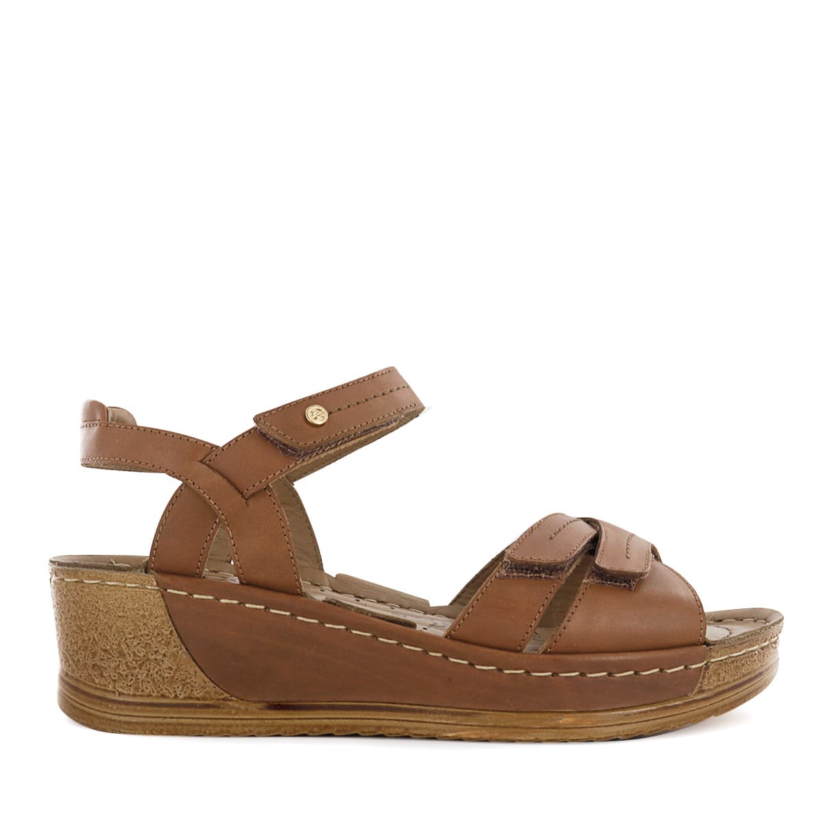 SANDALIA ECCO CUERO MUJER BIBI25 TOFFEE - 2