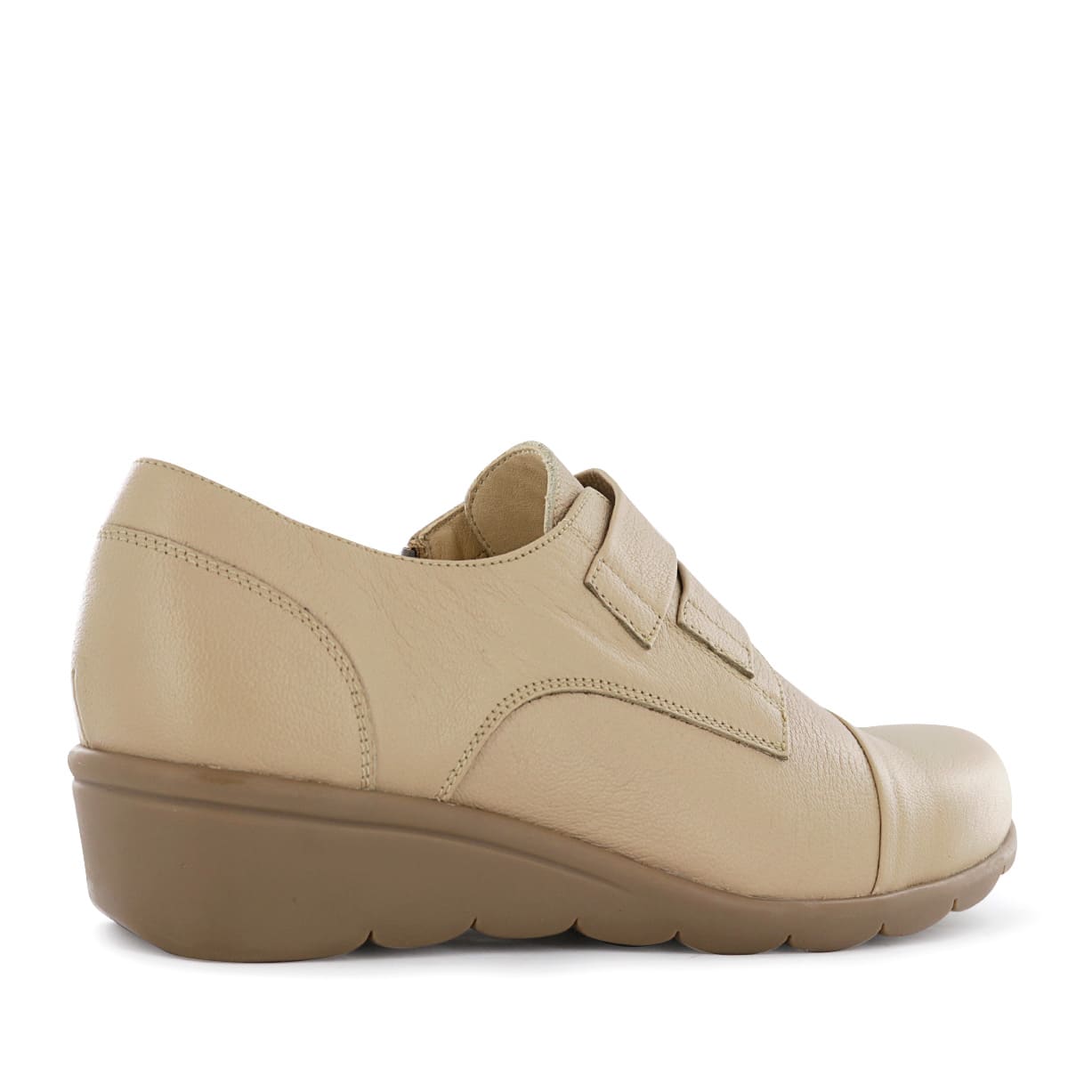 SLIP ON CONFORT ECCO CUERO MUJER FLEXXI20 MOCA LATTE - 3