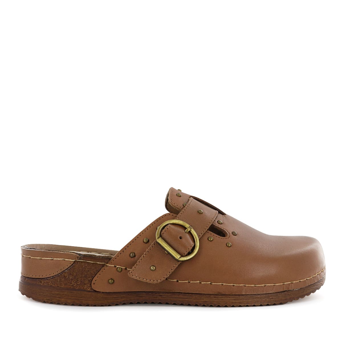 ZUECO ECCO CUERO MUJER PATTY36 TOFFEE - 2