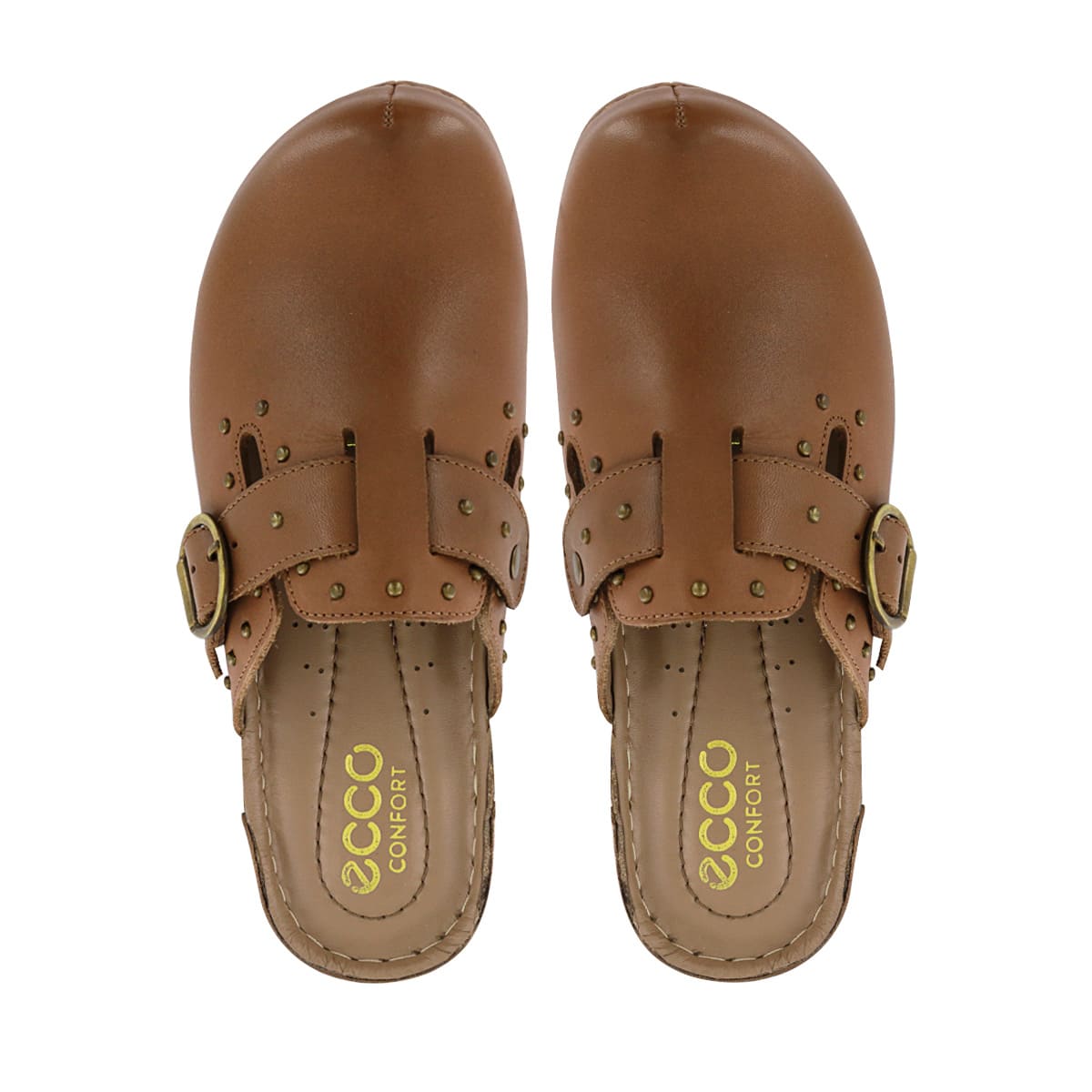 ZUECO ECCO CUERO MUJER PATTY36 TOFFEE - 5