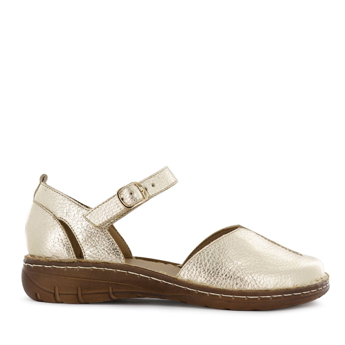 ZAPATO CONFORT ECCO CUERO FOLIA MUJER BONNIE08 ORO - 2