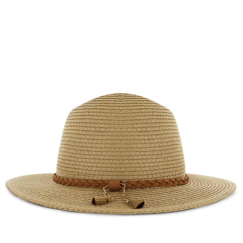 SOMBRERO DE PLAYA MUJER CAMEL PRAIA05 - 2