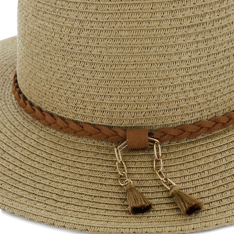 SOMBRERO DE PLAYA MUJER CAMEL PRAIA05 - 4