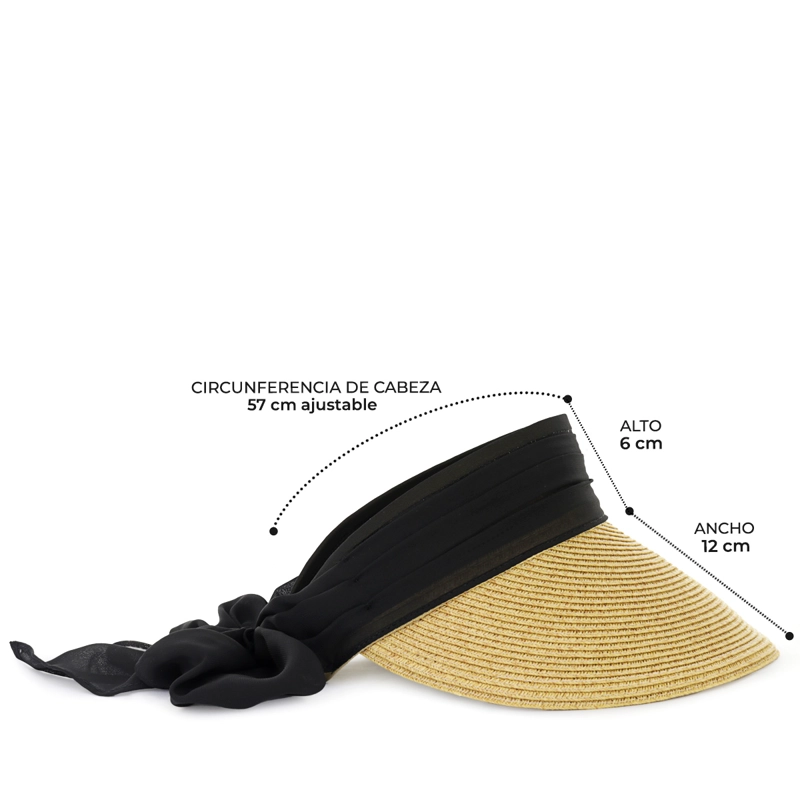 SOMBRERO MUJER NEGRO SUMMER19 - 4