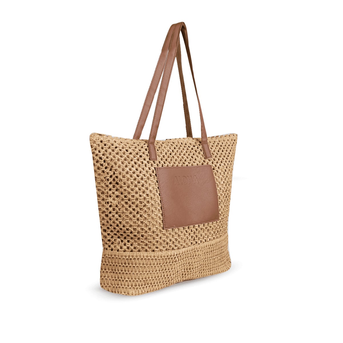 BOLSO DE PLAYA MUJER CAMEL NAIA16 - 2