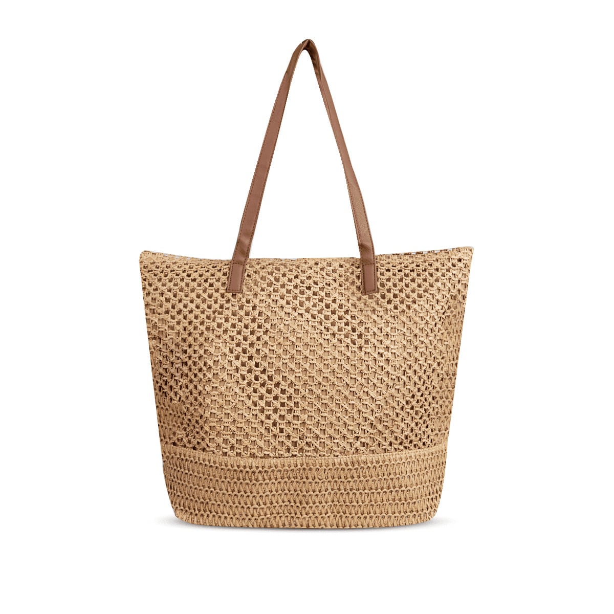 BOLSO DE PLAYA MUJER CAMEL NAIA16 - 3