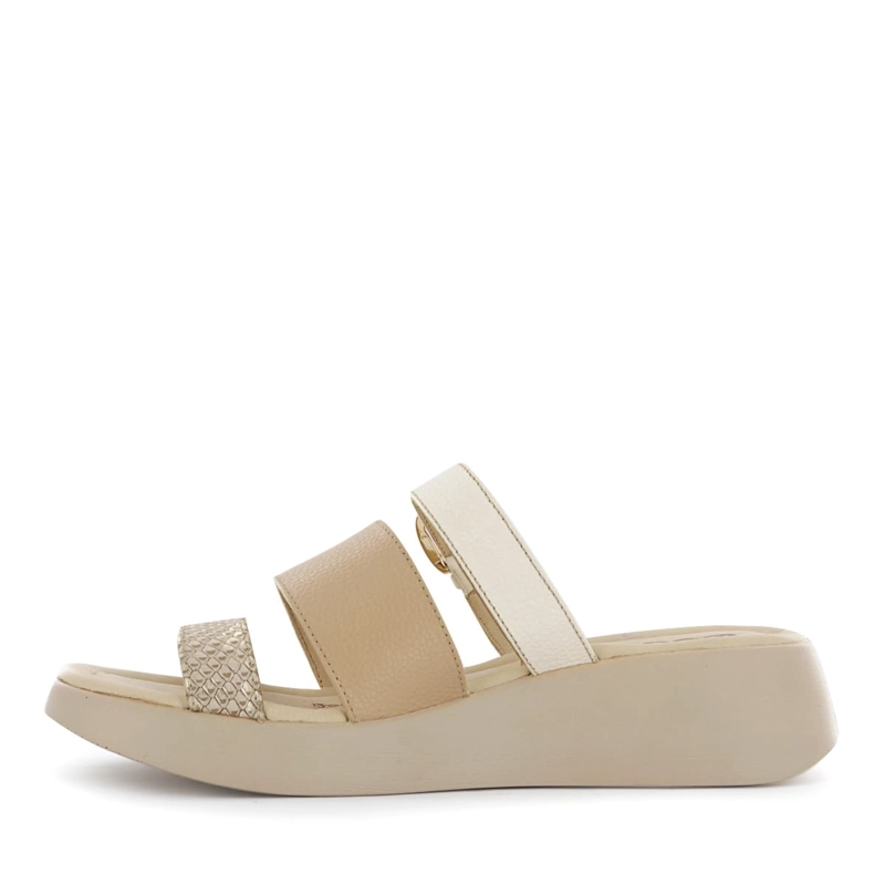 SANDALIA ECCO CUERO MUJER BEIGE MELANIE07 - 4