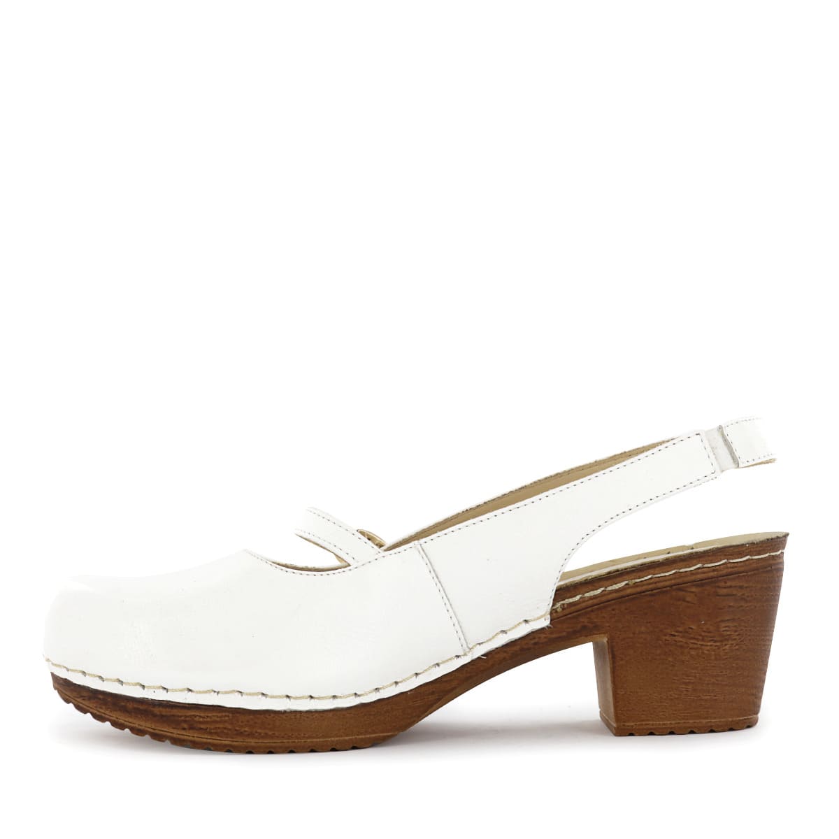 ZAPATO DESTALONADO ECCO CUERO MUJER BLANCO MIKA19 - 5