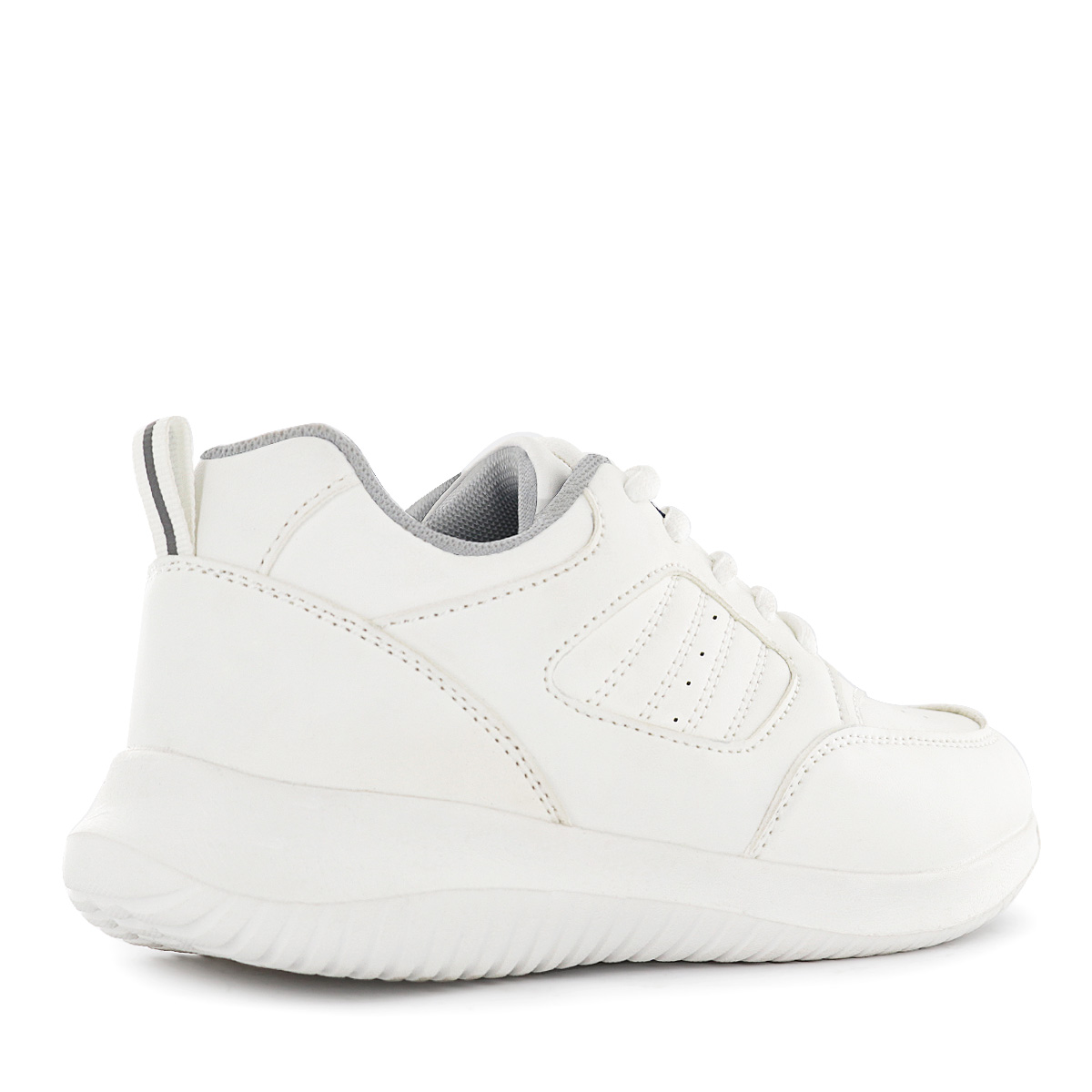 ZAPATILLA ESCOLAR CUERO IMPULS UNISEX BLANCO DELTA07 - 3