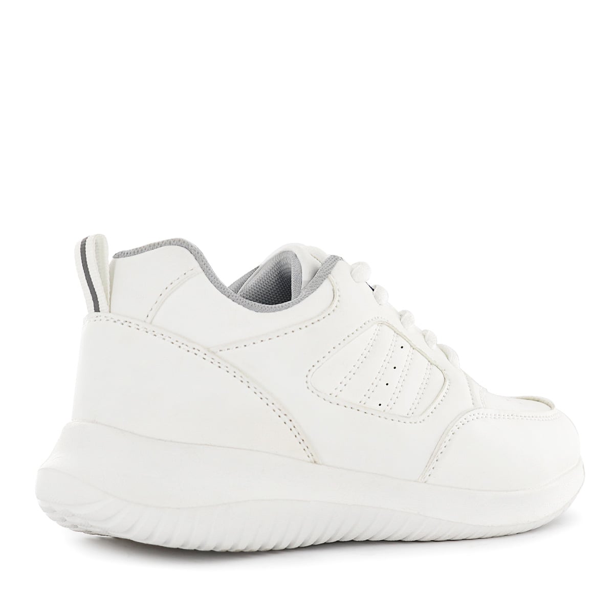 ZAPATILLA ESCOLAR CUERO IMPULS UNISEX BLANCO DELTA07 - 3