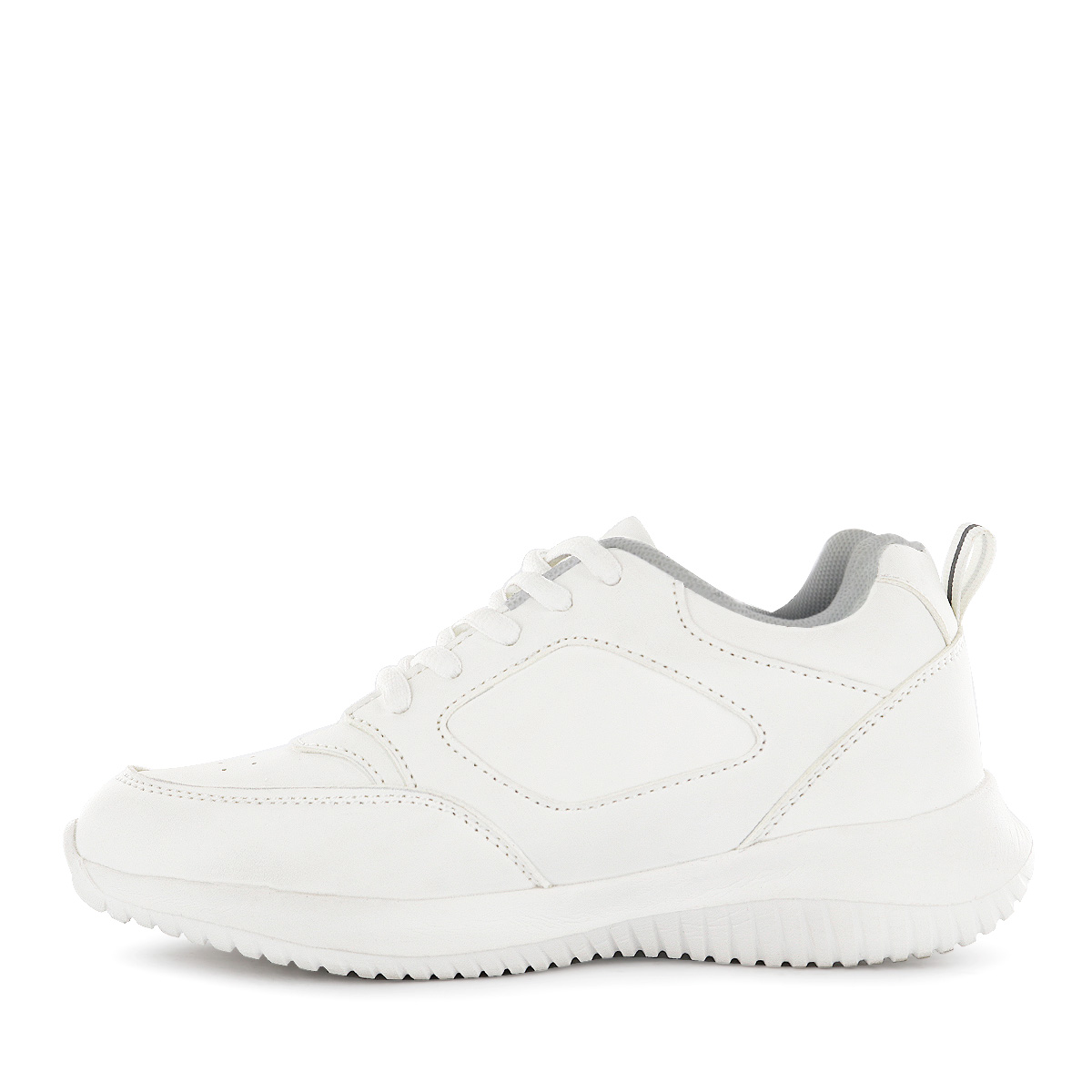 ZAPATILLA ESCOLAR CUERO IMPULS UNISEX BLANCO DELTA07 - 4