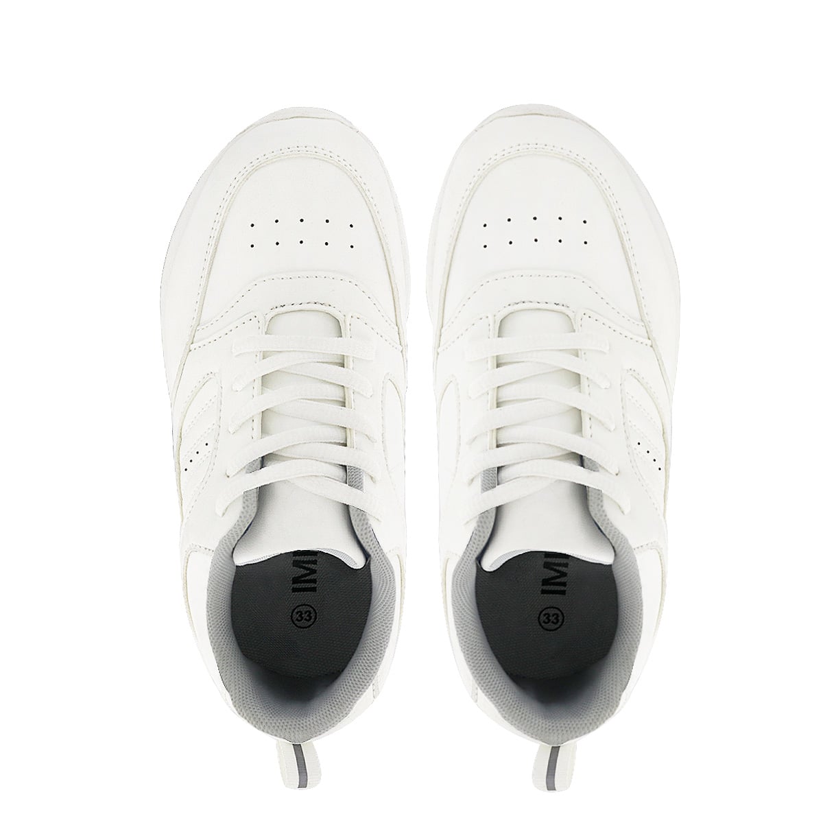ZAPATILLA ESCOLAR CUERO IMPULS UNISEX BLANCO DELTA07 - 5