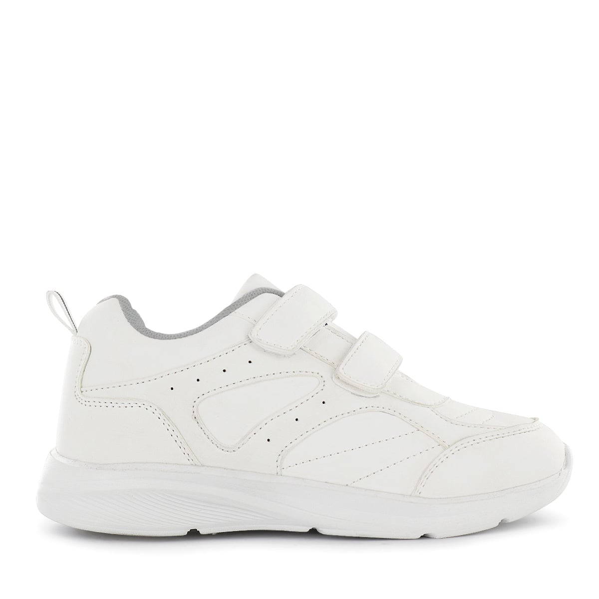 ZAPATILLA ESCOLAR CUERO IMPULS UNISEX BLANCO DELTA06 - 2