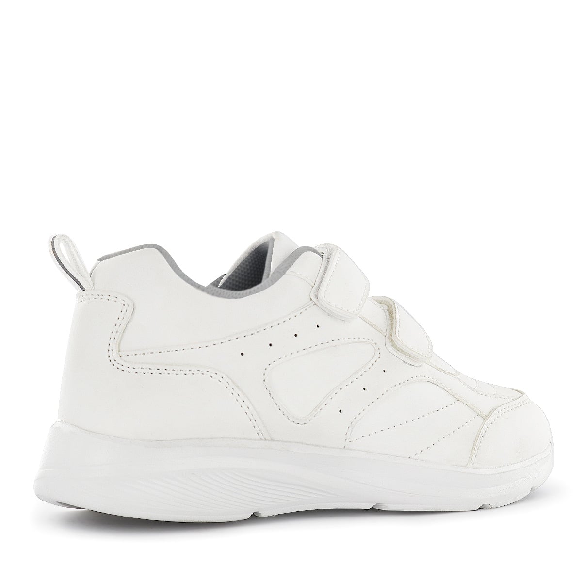 ZAPATILLA ESCOLAR CUERO IMPULS UNISEX BLANCO DELTA06 - 3