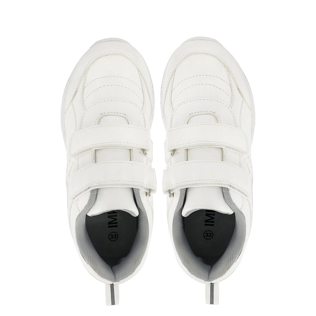 ZAPATILLA ESCOLAR CUERO IMPULS UNISEX BLANCO DELTA06 - 5