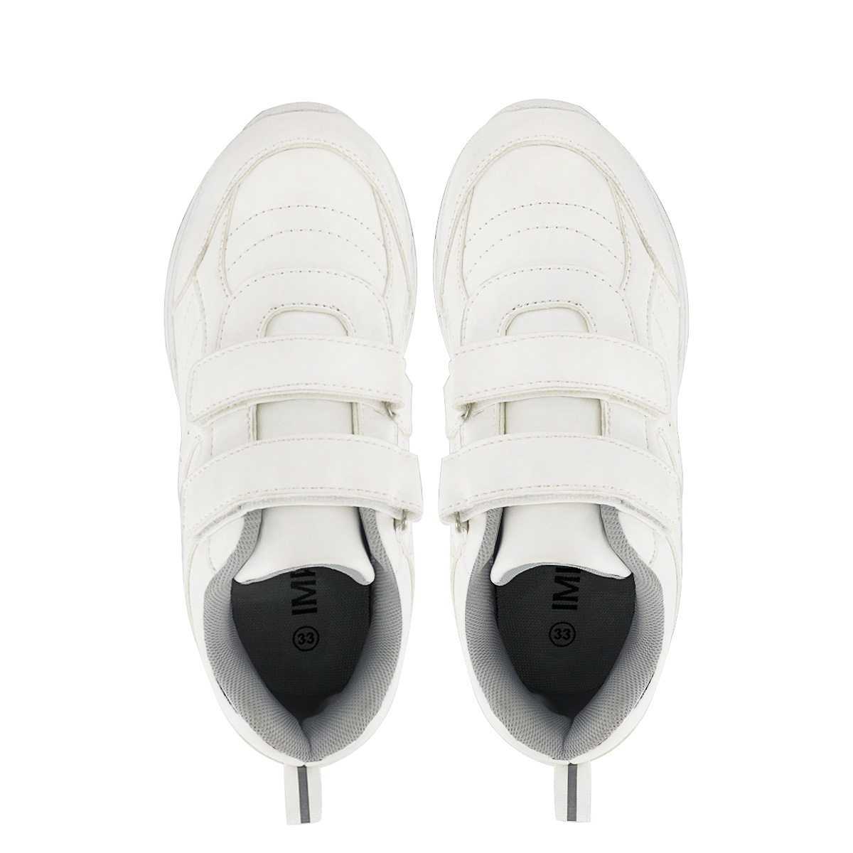ZAPATILLA ESCOLAR CUERO IMPULS UNISEX BLANCO DELTA06 - 5