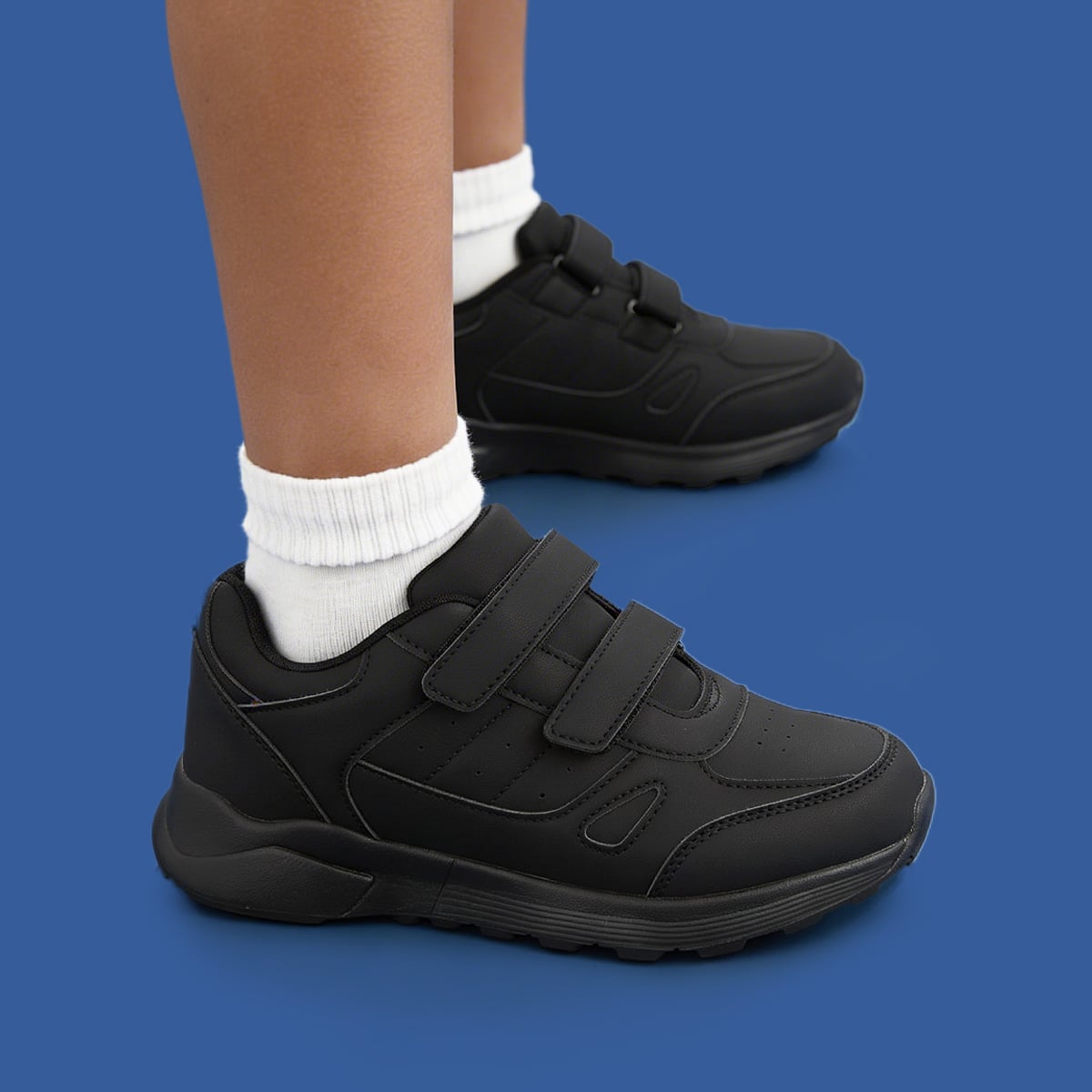 ZAPATILLA ESCOLAR IMPULS UNISEX NEGRO DELTA08 - 1
