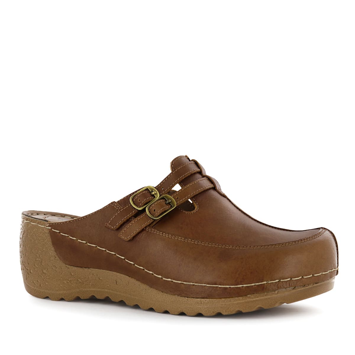 ZUECO CONFORT CUERO ECCO MUJER CARAMELO MAYRA36 - 1