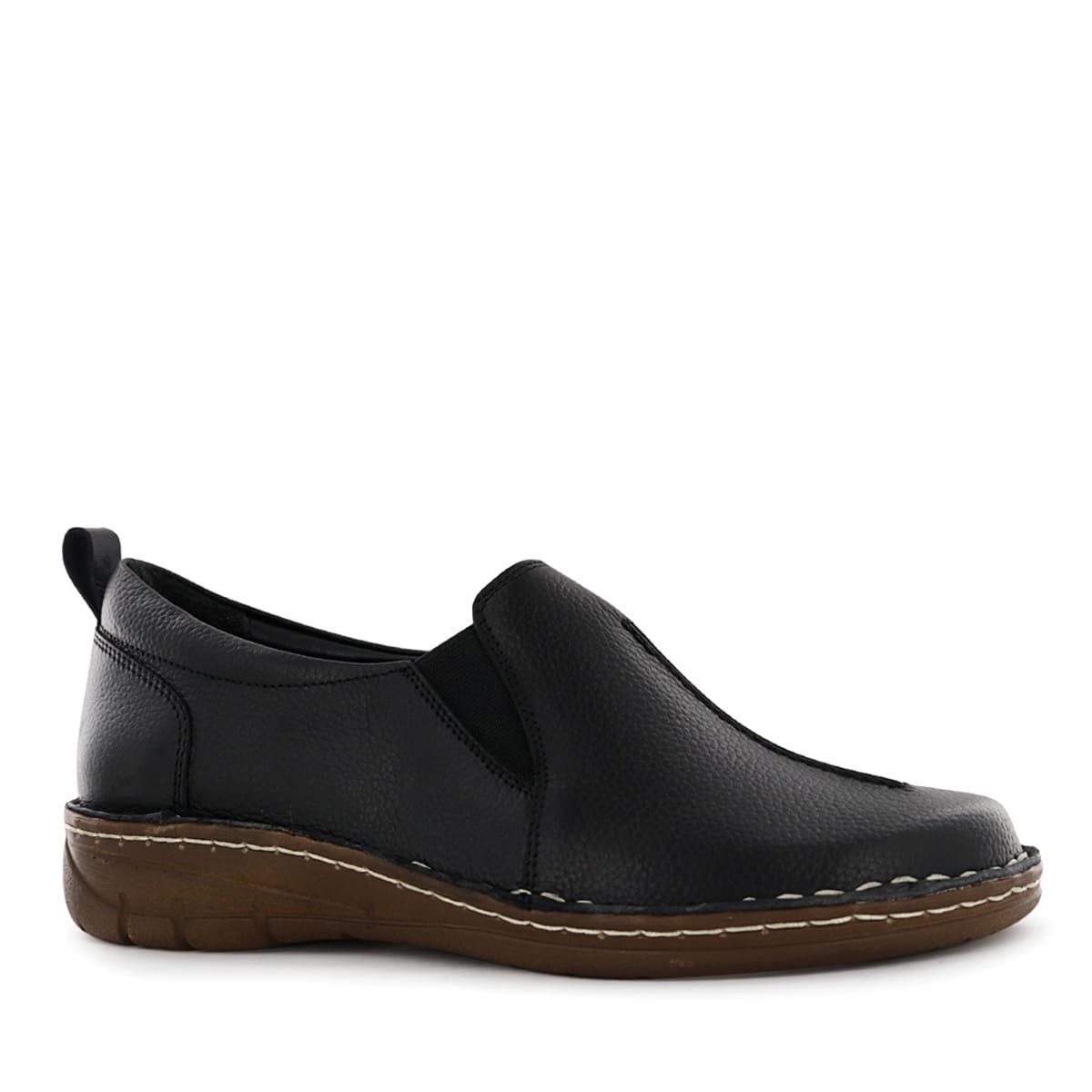 SLIP ON CONFORT  CUERO MUJER ECCO NEGRO BONNIE09 - 1