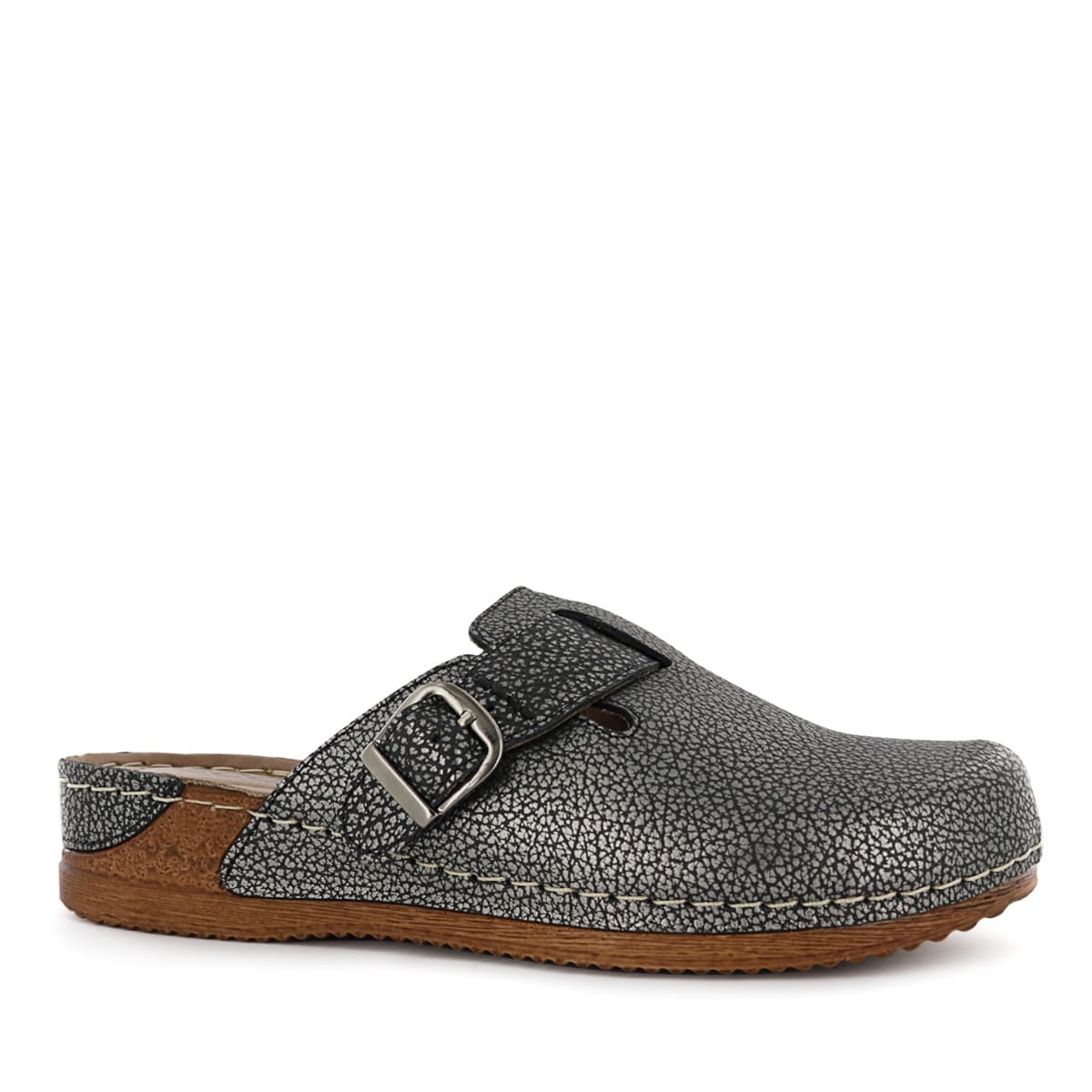 ZUECO CONFORT CUERO MUJER ECCO NEGRO PATTY29 - 1