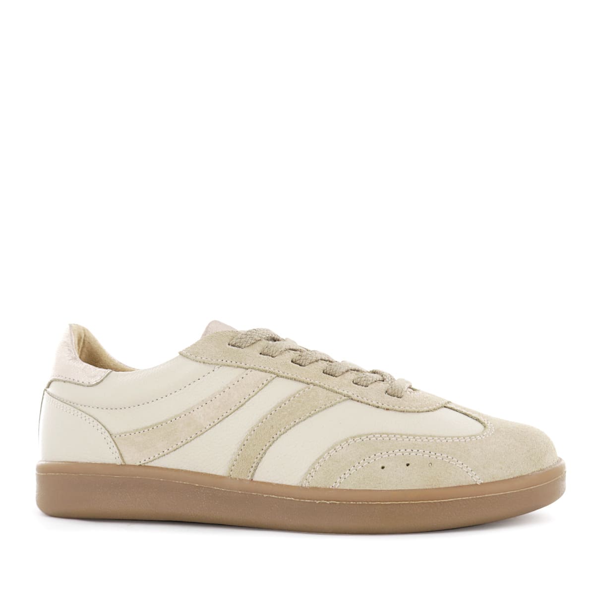 ZAPATILLA CASUAL  CUERO ECCO MUJER MARFIL TESSA01 - 1