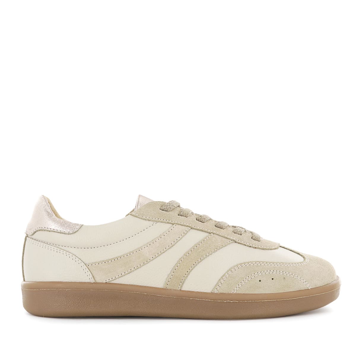 ZAPATILLA CASUAL  CUERO ECCO MUJER MARFIL TESSA01 - 2