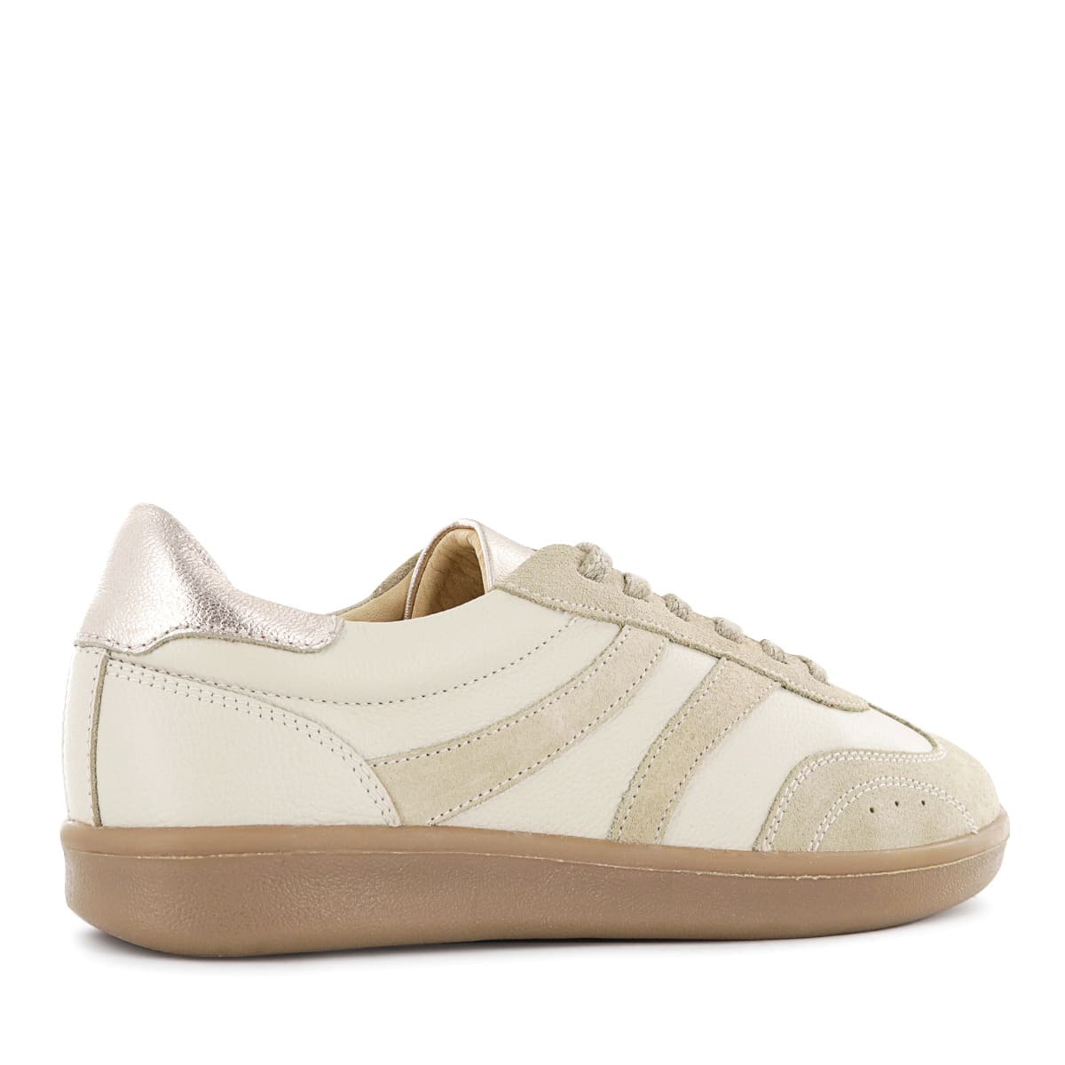 ZAPATILLA CASUAL  CUERO ECCO MUJER MARFIL TESSA01 - 3