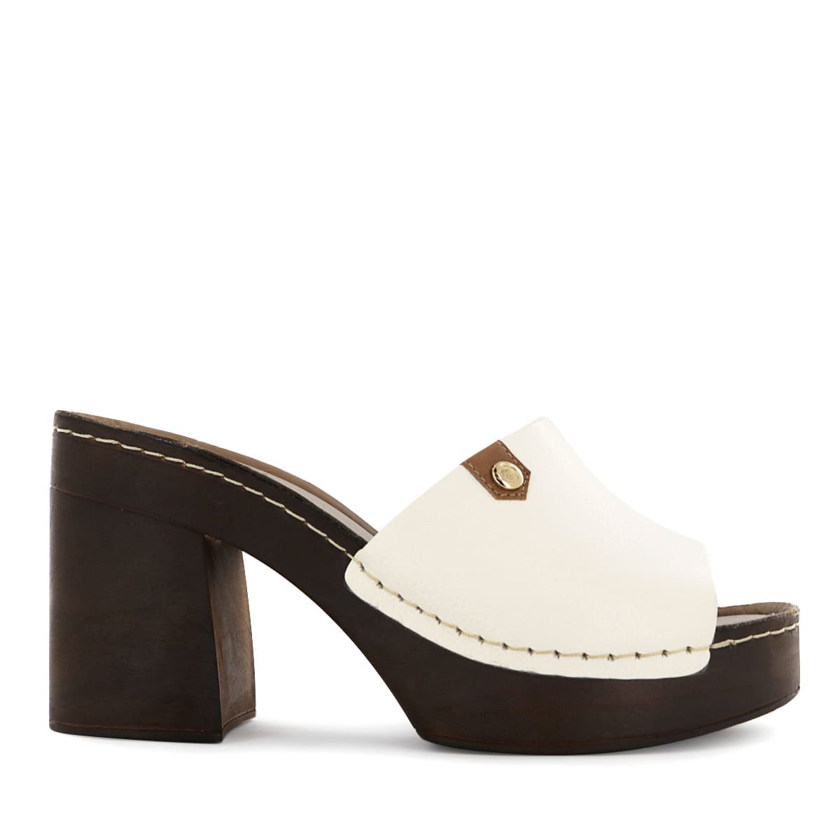 SANDALIA CASUAL CUERO ECCO MUJER MARFIL TRIANA10 - 2