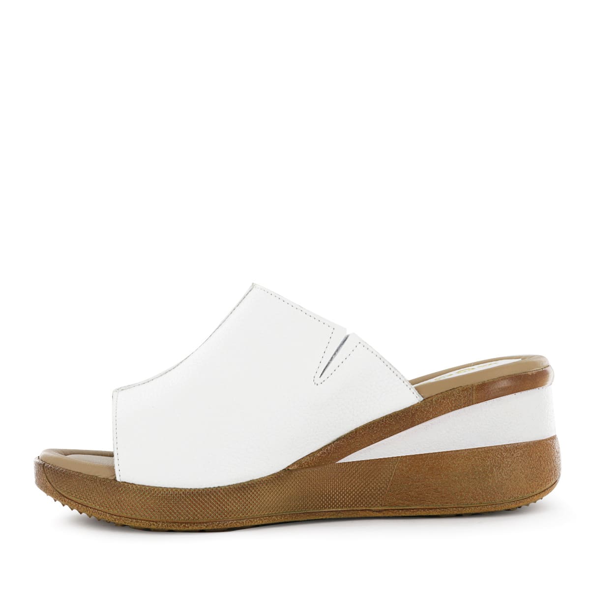 SANDALIA CONFORT  CUERO ECCO MUJER BLANCO WINONA18 - 4