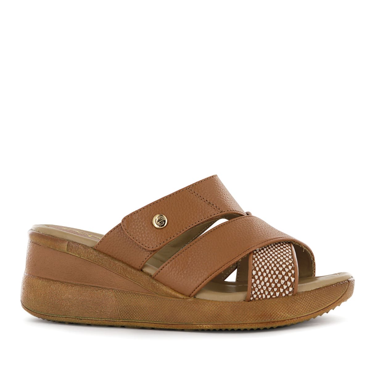 SANDALIA CONFORT CUERO ECCO MUJER TOFFEE WINONA17 - 1