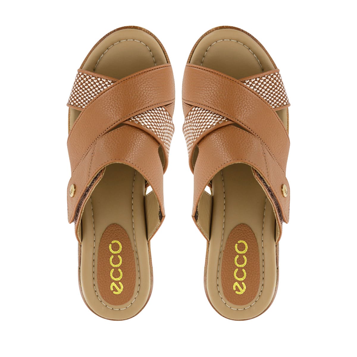 SANDALIA CONFORT CUERO ECCO MUJER TOFFEE WINONA17 - 5