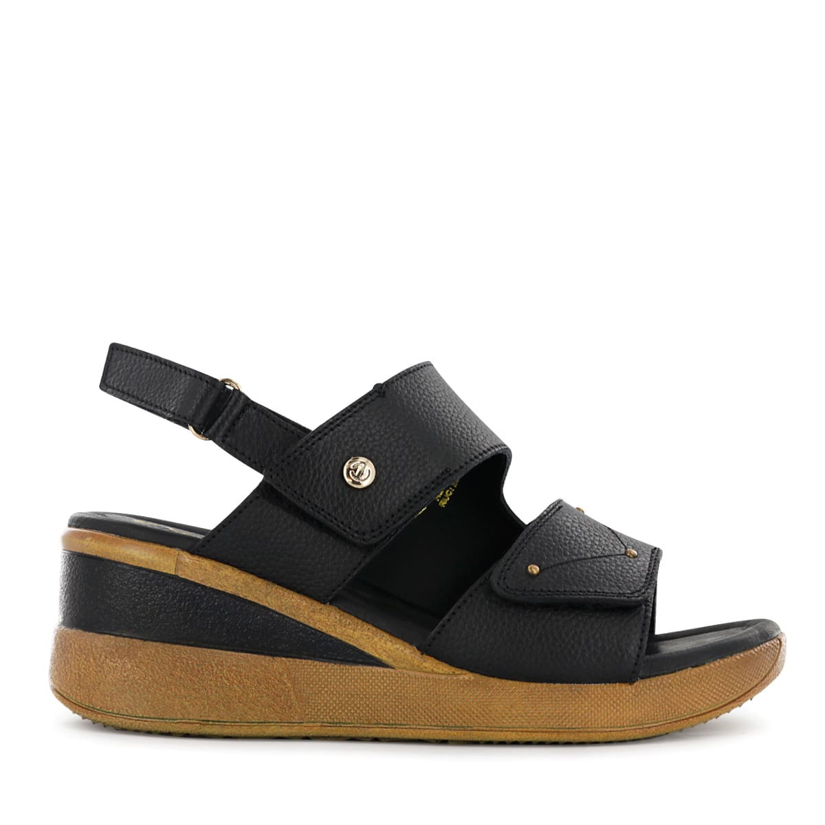 SANDALIA CONFORT CUERO MUJER ECCO NEGRO WINONA15 - 2