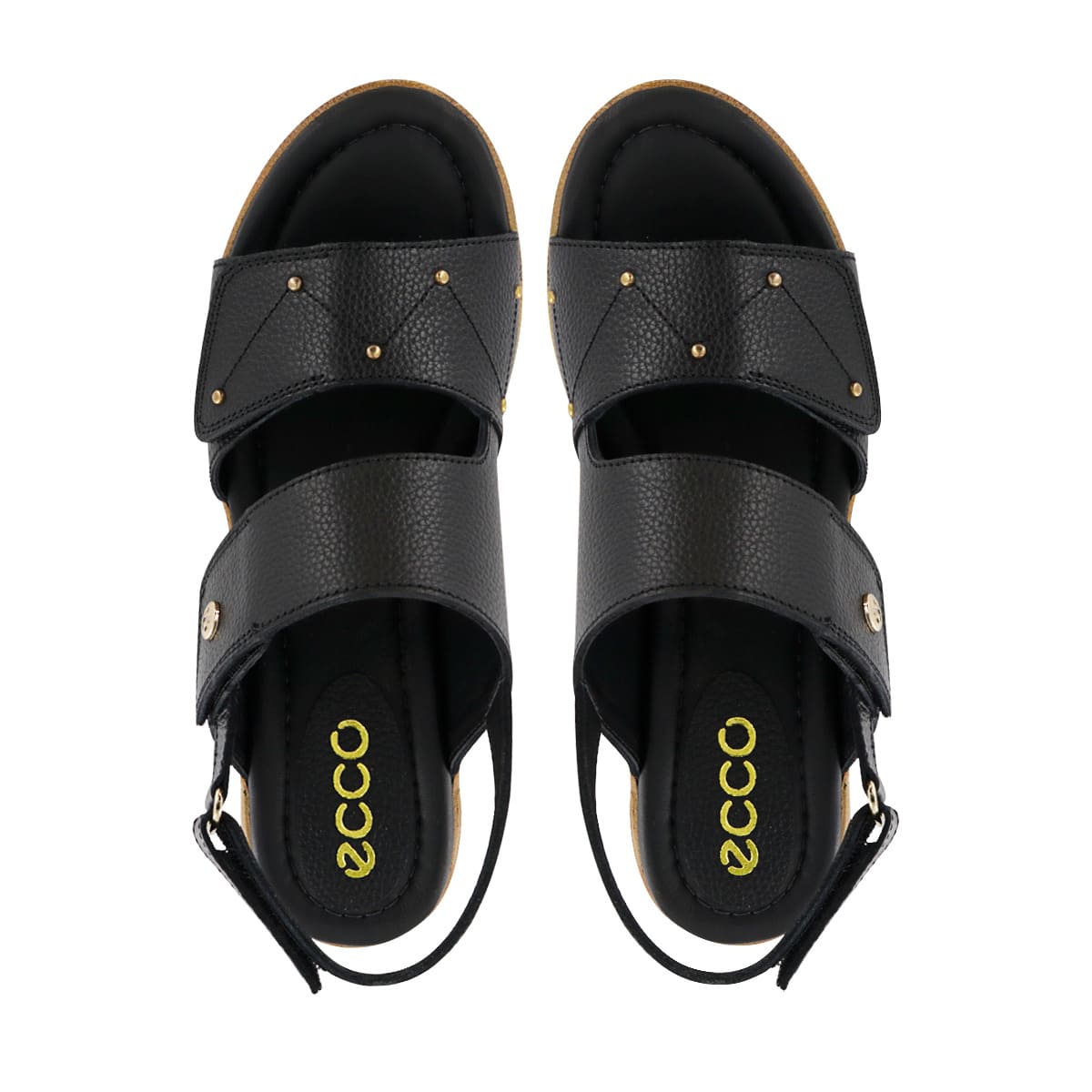 SANDALIA CONFORT CUERO MUJER ECCO NEGRO WINONA15 - 5