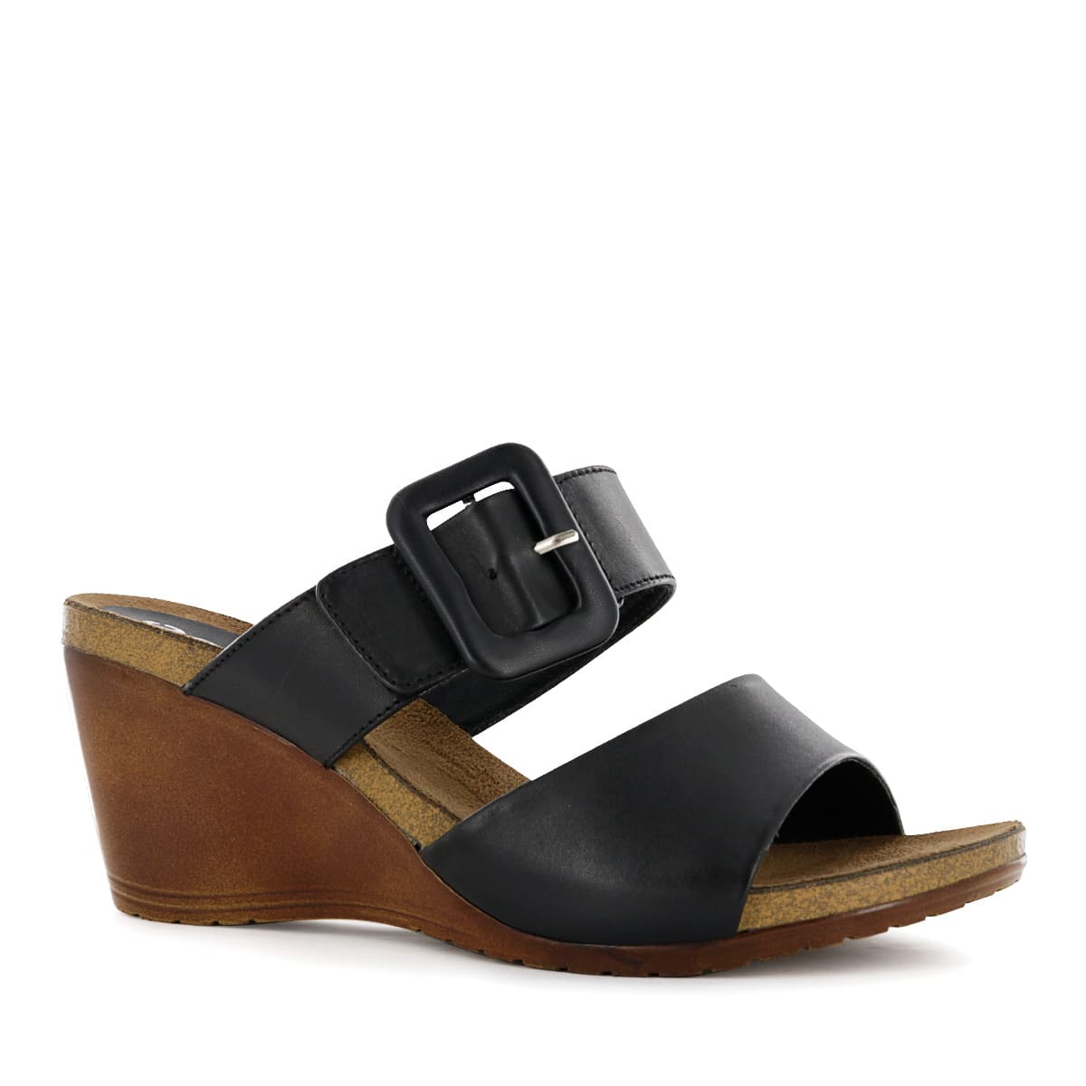 SANDALIA CONFORT  CUERO MUJER ECCO NEGRO SOFI41 - 1