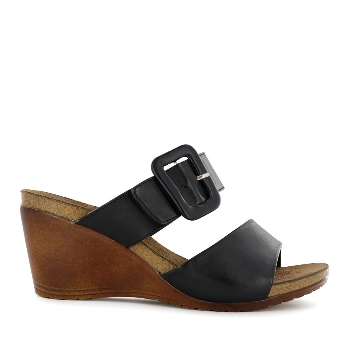 SANDALIA CONFORT CUERO MUJER ECCO NEGRO SOFI41 - 2