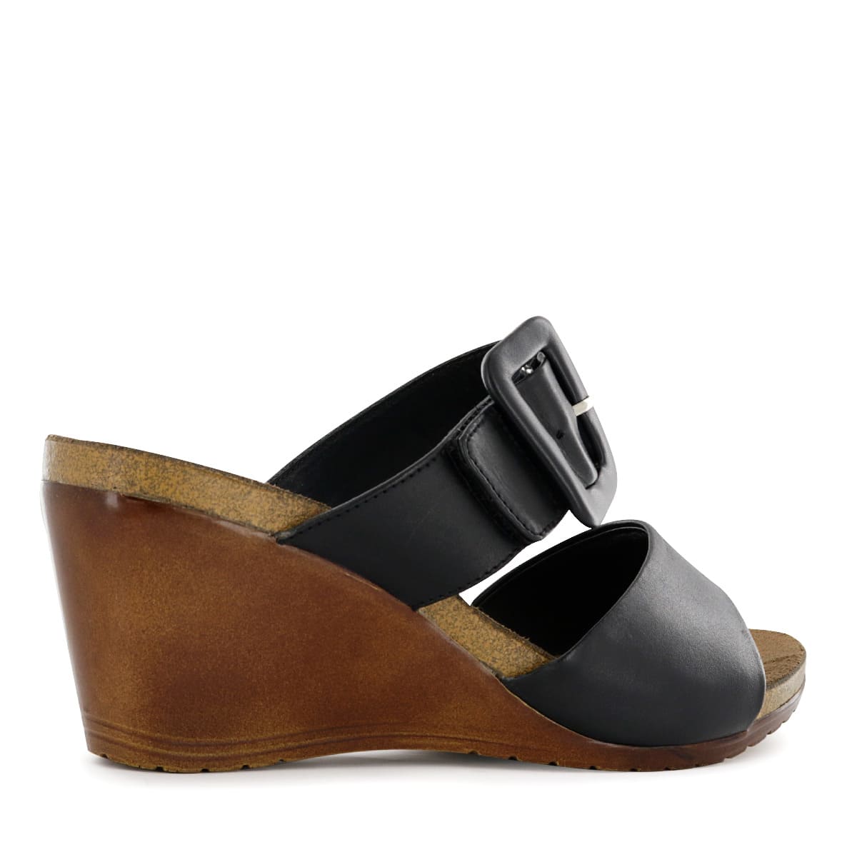SANDALIA CONFORT CUERO MUJER ECCO NEGRO SOFI41 - 3