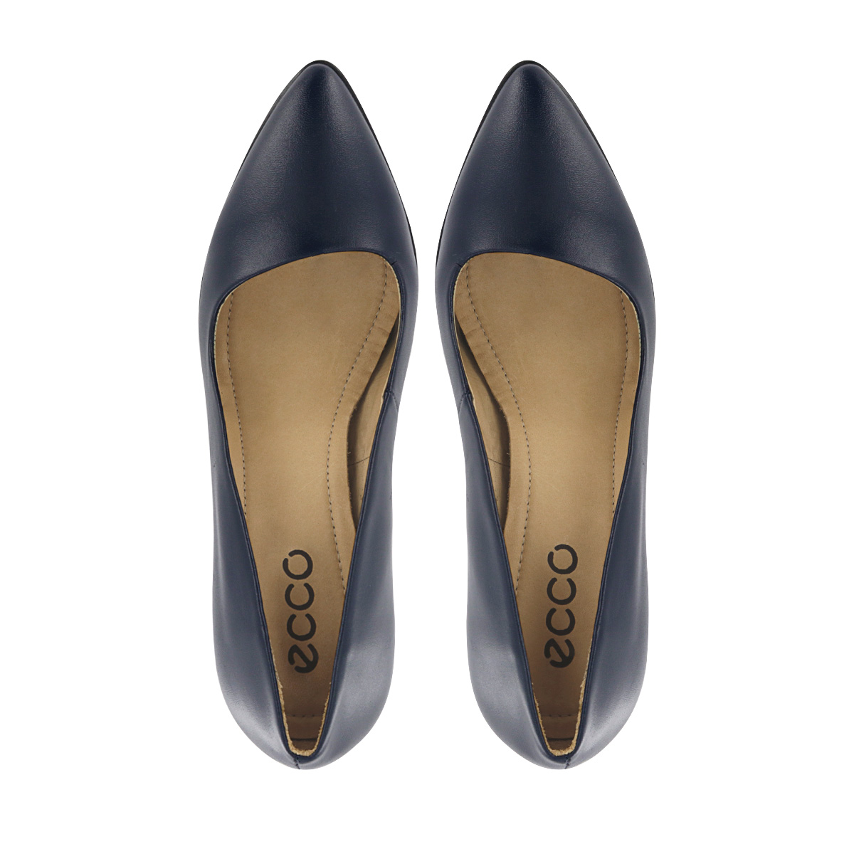 PUMP REINA VESTIR CUERO ECCO MUJER AZUL TAIS17 - 5