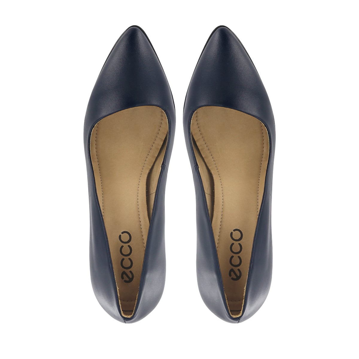 PUMP REINA VESTIR CUERO ECCO MUJER AZUL TAIS17 - 5