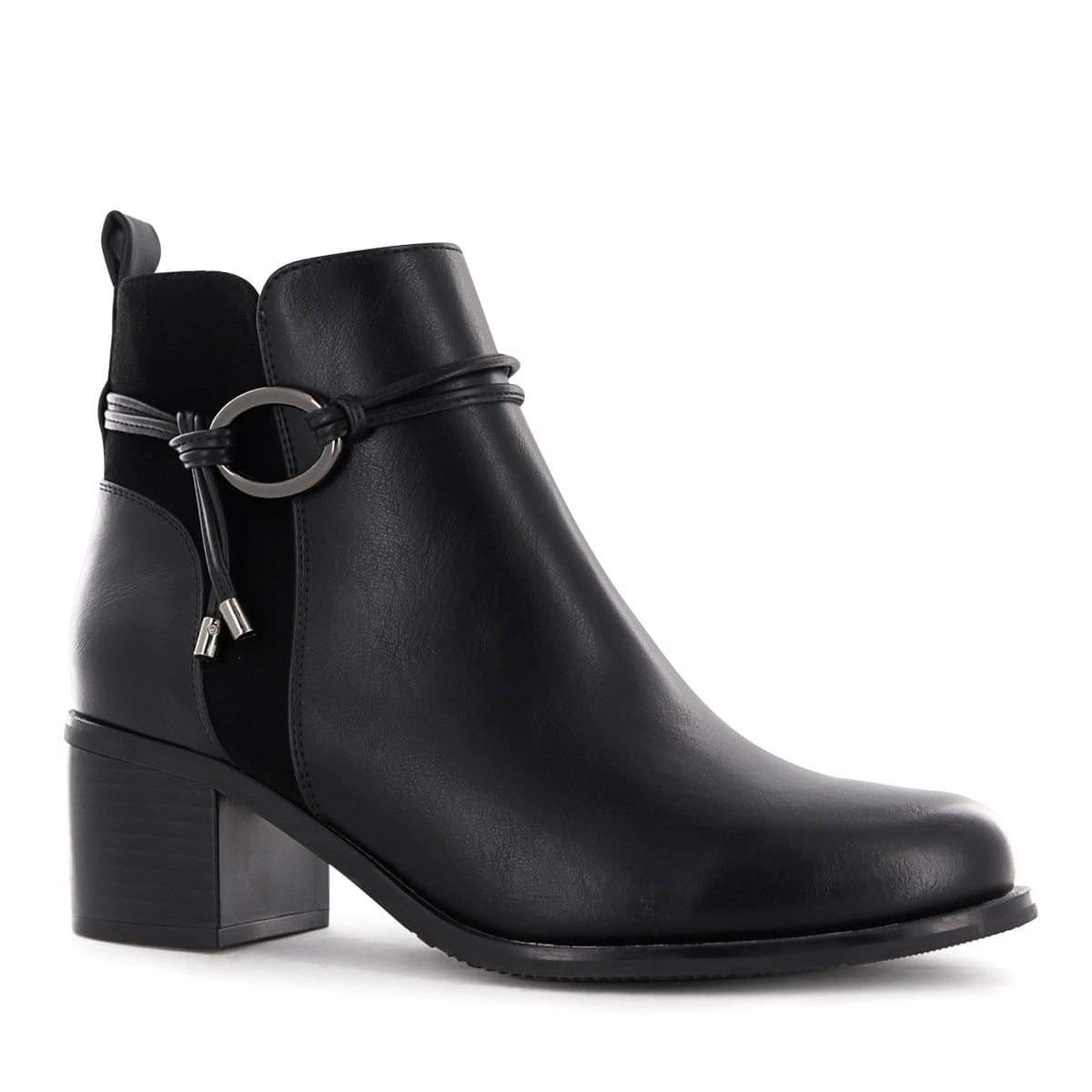 BOTIN URBANO  MUJER IMPULS NEGRO TABITHA12 - 1