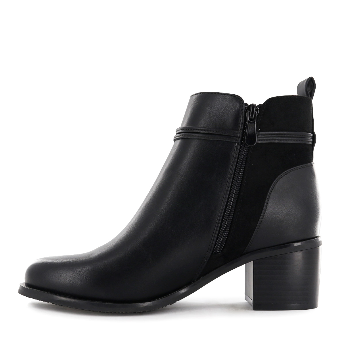 BOTIN URBANO MUJER IMPULS NEGRO TABITHA12 - 4