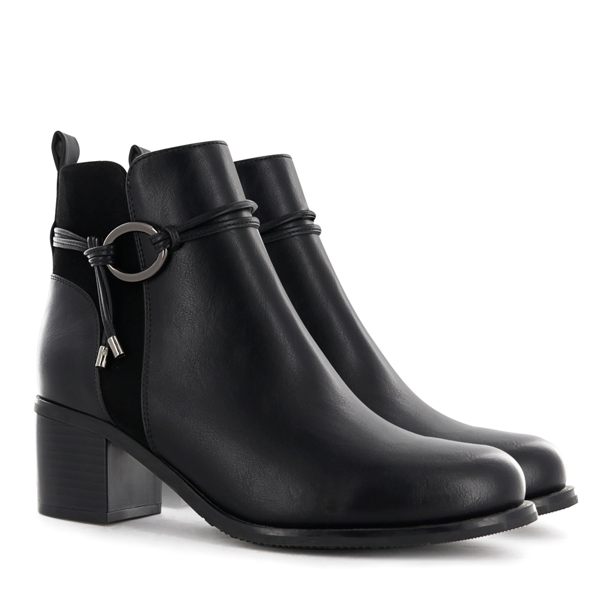 BOTIN URBANO MUJER IMPULS NEGRO TABITHA12 - 5