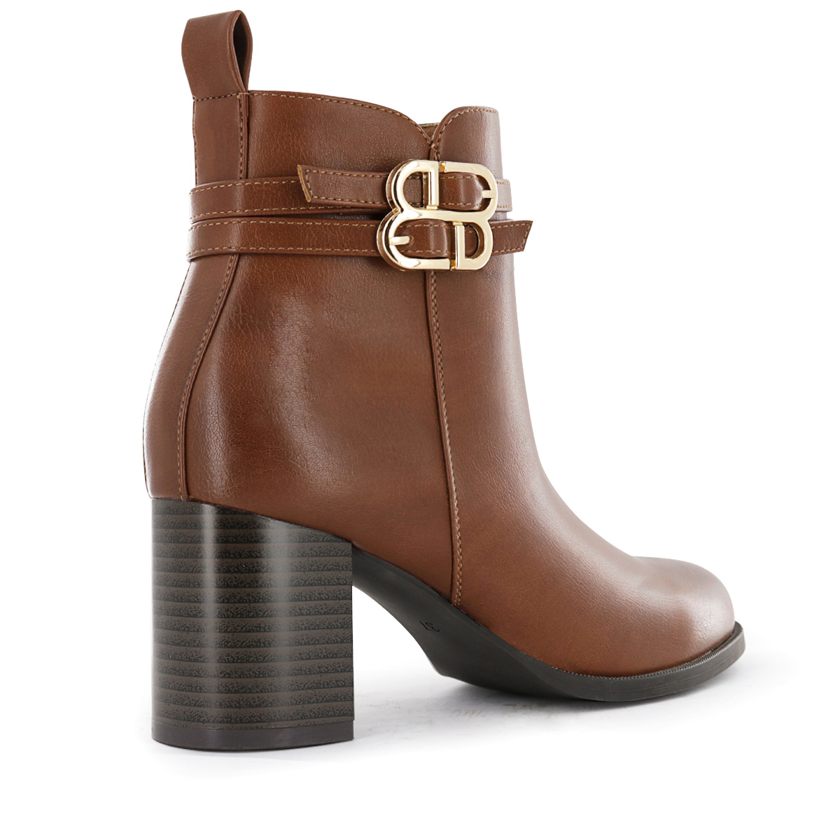 BOTIN URBANO MUJER IMPULS CARAMEL TABITHA15 - 3
