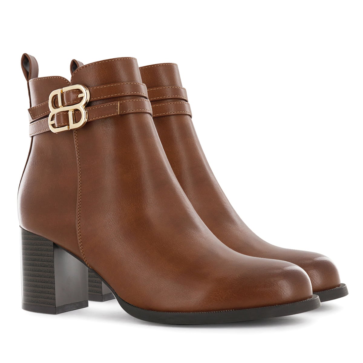BOTIN URBANO MUJER IMPULS CARAMEL TABITHA15 - 5
