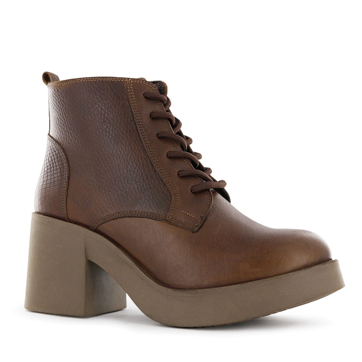 BOTIN URBANO CUERO MUJER ECCO COBRE OLETTA06 - 1