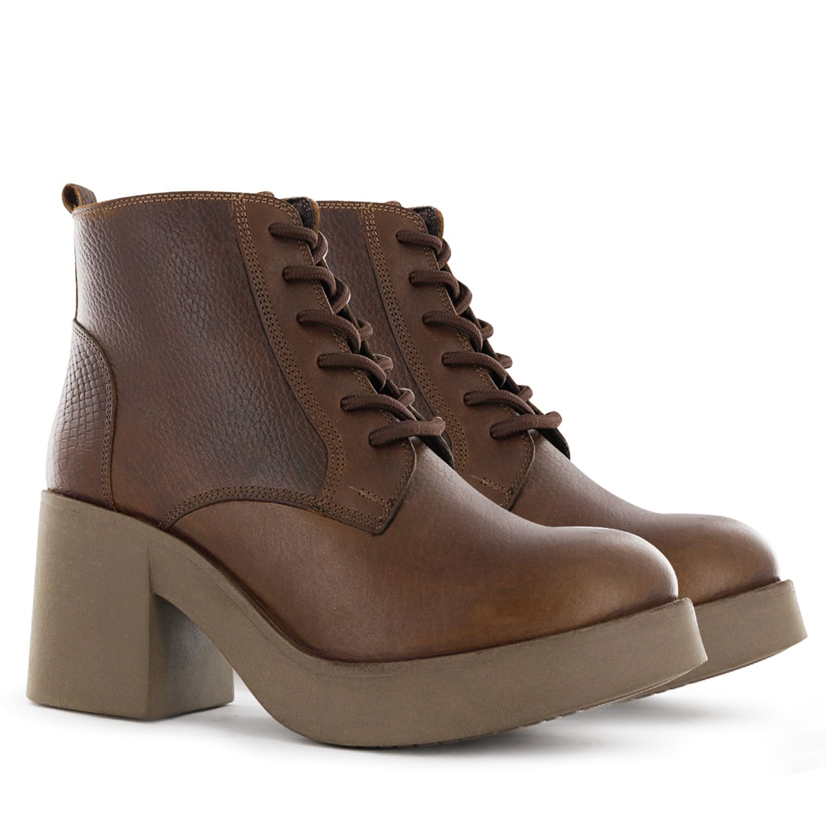BOTIN URBANO CUERO MUJER ECCO COBRE OLETTA06 - 5